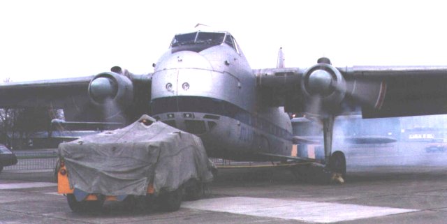Bristol Type 170 Mark 31 G-BISU front view