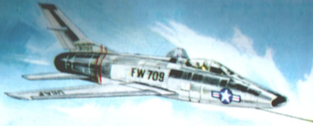 The United States consolidated its grip on the World Air Speed Record with the North American F-100 Super Sabre, which exceeded the speed of sound on its first test flight. The successor to the F-86 Sabre then set the first official supersonic record of 822 mph on 20 August 1955 piloted by Colonel HA Hanes. However, Britain had one more speed ace up its sleeve.