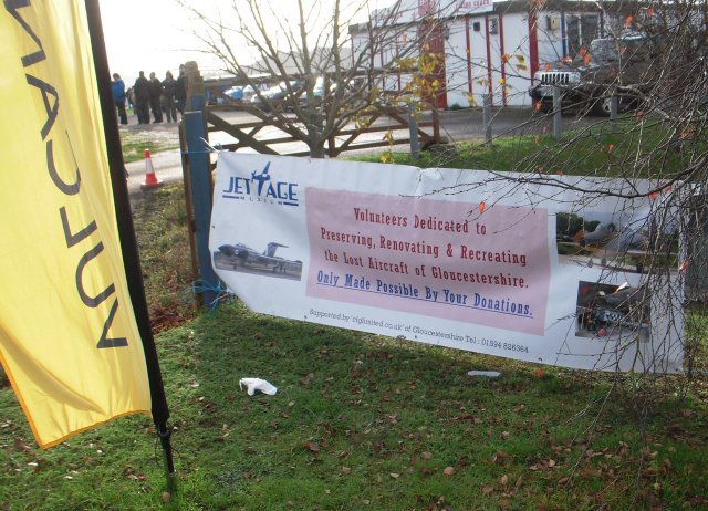 More specifically, The Jet Age Museum was fundraising to build a permanent home for its collection, which includes a Javelin at Gloucestershire Airport and the Vulcan To The Sky Club was hoping to add to the thousands of pounds already raised towards the charity that has restored the world’s only airworthy example of the Avro Vulcan.