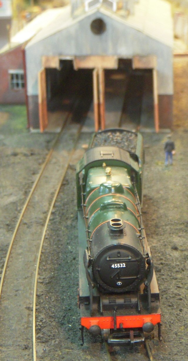 Phitwell End represented a small yet busy secondary terminus in a large town with the main station in the town centre.  Space restrictions in the centre allowed only basic servicing facilities so the motive power depot was built near this suburban station and on a higher level.