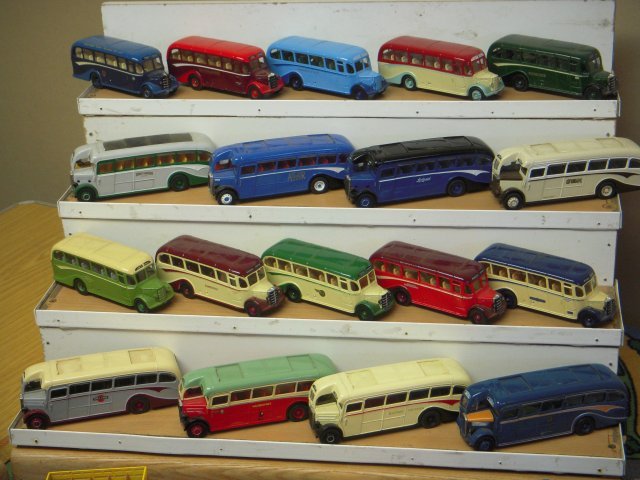 Making a welcome return to St Margaret's Hall for CLIC Sargeant and also well known on the outdoor vintage transport show scene was Churchdown based Tony Ingrams with his 1/50 scale display of buses and lorries.&nbsp;