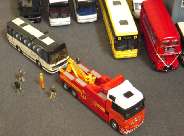 October 2012 meant Travel 2000 saying goodbye to its 1985 vintage Plaxton Paramount bodied Dennis Lancet as it was towed away by enthusiasts for restoration, although new additions to the yard were a Mercedes Sprinter limousine conversion by Starfleet, a 2008 Optare Solo M850 dedicated as a school bus and a Plaxton Premier bodied Volvo B10M now fitted with 70 seats in 3+2 format, also for school bus work.