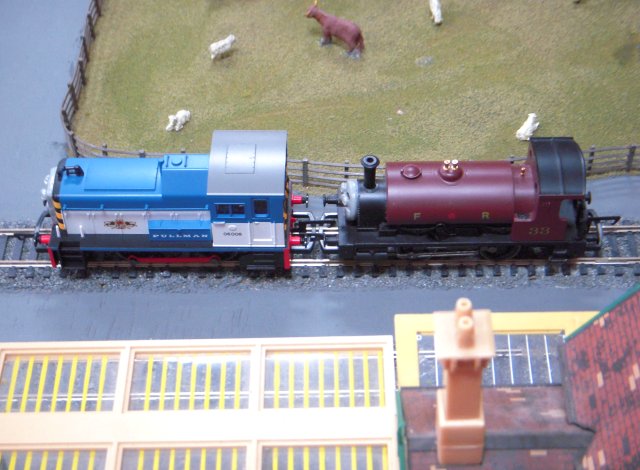 The 0-4-0 Andrew Barclay of Kilmarnock built Class 06 0-4-0 diesel mechanical locomotives - as seen here in Pullman livery - were very much associated with their native Scotland. Initial allocations were Inverness, Keith with outstabling at Elgin, Kittybrewster with outstabling at Inverurie Works, Greenock (Ladyburn), Motherwell, Hamilton, Ayr and Corkerhill. Subsequent transfers saw them also allocated to Perth, Dundee, Dunfermline Upper, Leith Central with outstabling at South Leith Yard, Aberdeen Ferryhill, Eastfield, Grangemouth, Polmadie with outstabling at Gourock, Haymarket, Thornton with out stabling at Burntisland, Kirkcaldy, Markinch and Ladyburn, Stranraer and Hurlford. 