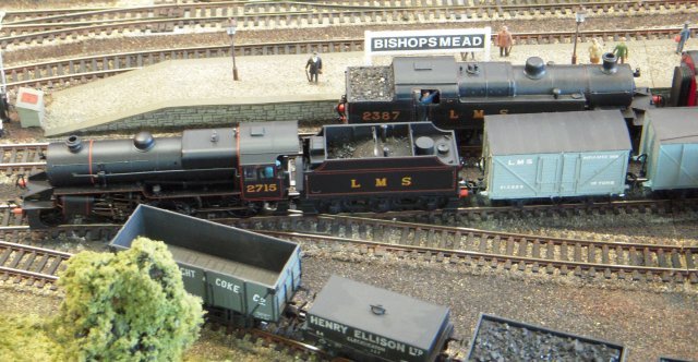 LMS 2-6-0 2715 was the 00 gauge Bachmann equivalent of the N gauge 42806 sometimes featured on Terminal 1 and described in October Skies on this website while 1927 vintage Fowler designed 2-6-4T 2387 was the ancestor of the 80000 series British Standard tank engines.