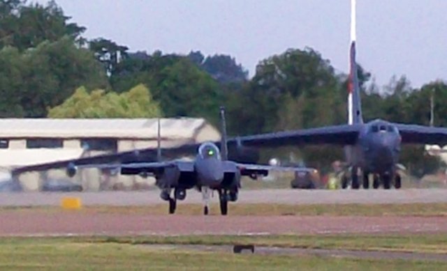 Although a 40 year old design, McDonnell Douglas F-15 Eagle has only been challenged as the U.S. Air Force's premier fighter by the Lockheed Martin F-22 Raptor from 2005.  It remains the only aircraft in the U.S. Air Force arsenal capable of launching anti-satellite missiles and also serves with the air forces of Israel, Japan and Saudi Arabia.