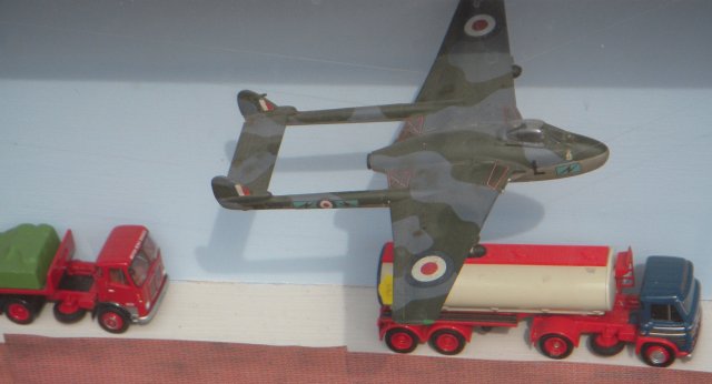Taking over Flightline in April 2012 meanwhile was de Havilland Vampire WA309 from the Jet Age Reserve Model Collection - built from a Frog kit - in support of Revell 1/72 scale kit 03993 which can be built into fellow de Havilland FB 5 Vampires WA235 and WA331.