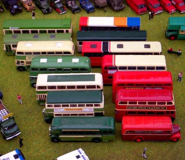As the title would suggest, the Southdowns Bus Rally and Vintage Show would not have been complete without a selection of PSVs ranging from single deck bonneted Bedford OBs to Leyland Nationals and beyond.  And on the road defining the outer edge of the showground was Stagecoach fleet number 18310 - registration KX05 TWG - a 2005 vintage Dennis Trident 2 with an Alexander ALX400 double deck body forming Service 60 to Midhurst via Pagham and Chichester.