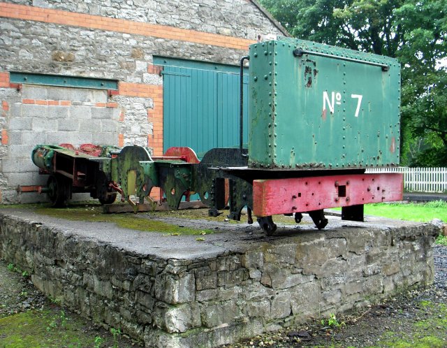 Built in 1880 (Beyer Peacock works number 2038) and named after the Manx Parliament, IOMSR 7 "Tynwald" had the dubious honour of being the first locomotive withdrawn from service, as early as 1947.  This followed a collision with locomotive 10 "G.H. Wood" in 1928 which caused the frames to be buckled beyond economic heavy repair.
