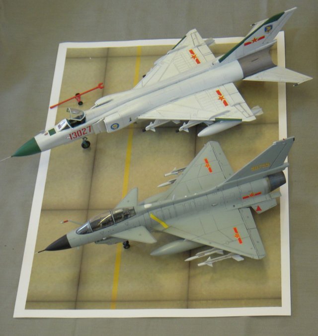 Bearing the number 13027, the Jian-8II is a single-set, twin-engine, supersonic fighter aircraft developed by Shenyang-based 601 Aircraft Design Institute and Shenyang Aircraft Corporation (SAC) and based on the 1969 vintage Jian-8, itself having evolved from the Jian-7, a copy of the Soviet MiG-21.  Originally developed to counter high altitude Soviet bombers  the Jian-8II has involved into an all-weather multirole fighter with constantly developing beyond-visual-range air-to-air combat and surface attack capabilities