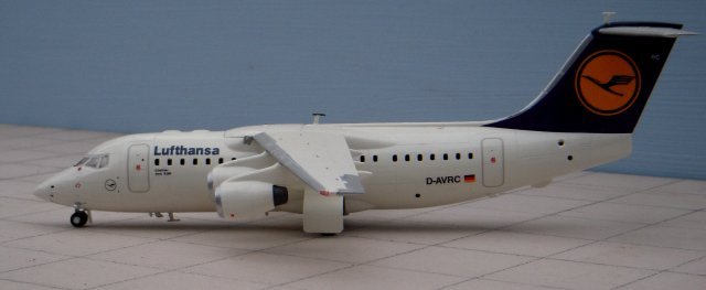 The last Avro RJ was delivered in 2002 with the RJ85 carrying constructor's number E2251 flying for the first time on 22 February 1995 registered as G-6-251 before delivery to Lufthansa CityLine as D-AVRC on 3 March 1995 under lease from Trident Aviation.  After a brief period of storage at Cotswolds Airport, Kemble, in December 2010, this aircraft was then operated by Airlink of South Africa as ZS-SSK.