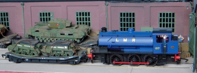In 1942 during the early planning stages for the invasion of Europe, it was realised that large numbers of standardised main line and shunting locomotives would have to be built and used on both British and European lines.  
