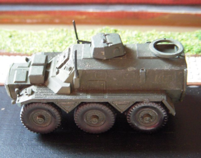 Although ordered after the Saladin armoured car that it was based on, the Saracen FV603 armoured personnel carrier was rushed into British army service for the Malayan Emergency of 1948-1960.