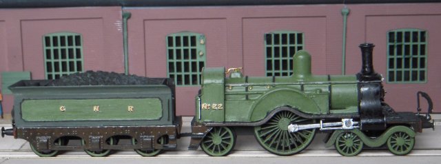 Also present in the complete Rosebud kit but missing from Ron's modes were oil lamps and coupling hooks, although to fully finish both models some oval Doncaster worksplates and vacuum brake pipes would also be needed.  Screw link couplings were eventually sourced from set LP5 produced by Dorset based Smiths by W&T while item DA9 from Springside Models of Devon yielded the white metal vacuum pipes - both being attached by gel superglue.