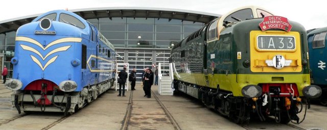 Many fascinating new ideas were considered and concepts were modelled around the 1950s. Once the best had been found, a few concepts became reality and were developed into ground-breaking modern prototypes. One such success was the prototype Deltic, which appeared in the striking, albeit somewhat controversial, powder blue American-style livery (illustrated above, left). Designed in the year 1955, by the English Electric Company, this diesel-powered locomotive immediately became a successful design, and was – at the time - the most powerful train in the whole world. 