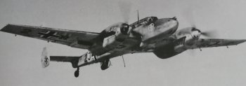 The Me 109 lacked the range to successfully escort slower bomber aircraft across the English Channel beyond London and the twin engine Me 110 (pictured) proved to be vulnerable to single engine eight gun fighters despite their success across Western Europe and Scandinavia.